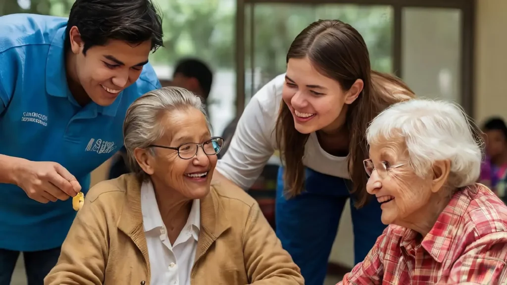 how to work in aged care