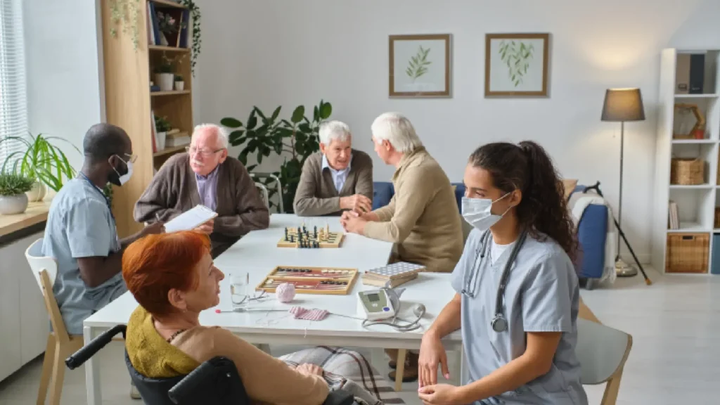 comfortable environment for aged care